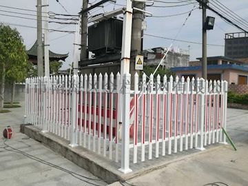供应变电站PVC塑钢护栏围栏欢迎咨询